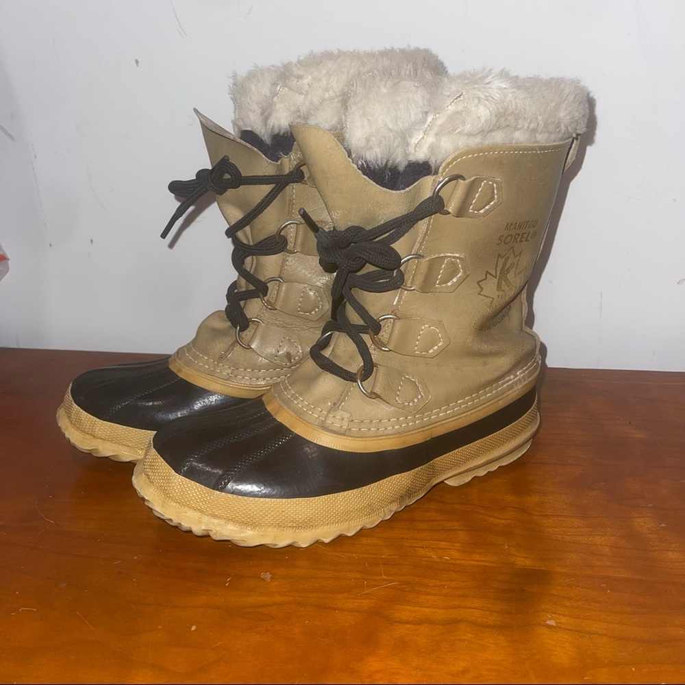 Sorel Women’s Caribou Waterproof Winter Snow Boots Duck Boots sz: WOS 5